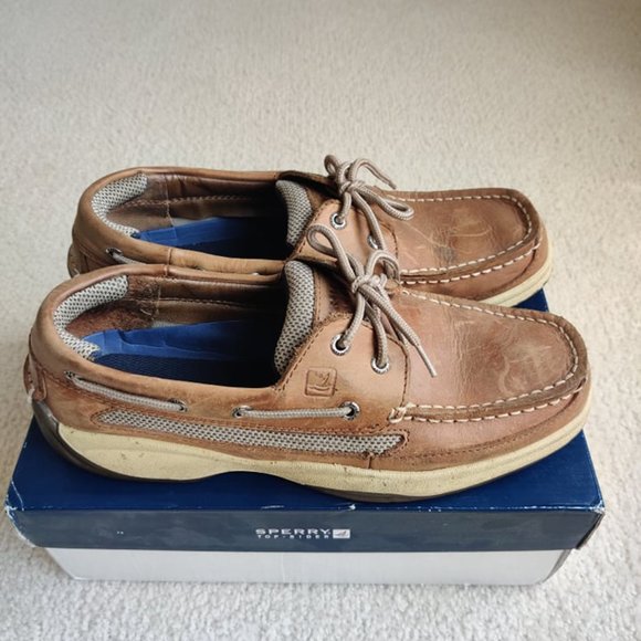 Sperry Billfish 3-Eye Boat Shoes - Picture 3 of 5